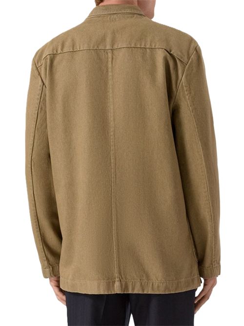 Giacca Camicia  Caplans Bis di Dries Van Noten Stone DRIES VAN NOTEN | 020730-2385-104STO